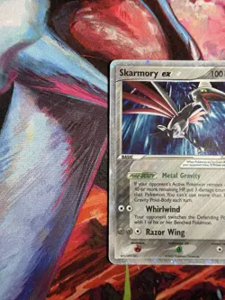 Pokemon TCG Card EX Power Keepers Skarmory ex 98/108 Holo Rare - Image 4