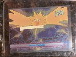 Topps Pokemon SPECIAL LISTING FOR QUEMOL (5 Silver Foil & 1 Chrome Zapdos cards) - Image 5
