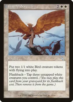 Battle Screech Judgment NM White Uncommon MAGIC THE GATHERING CARD ABUGames - Image 1