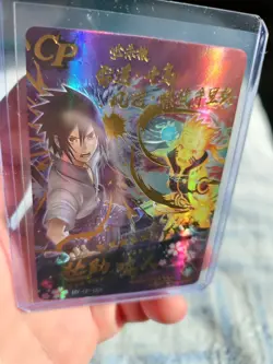 Naruto Kayou Doujin CP Rare Sasuke Final Valley Full Art Trading Card HY-CP-001 - Image 3