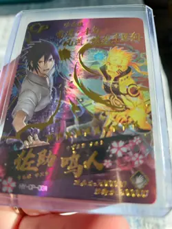 Naruto Kayou Doujin CP Rare Sasuke Final Valley Full Art Trading Card HY-CP-001 - Image 4
