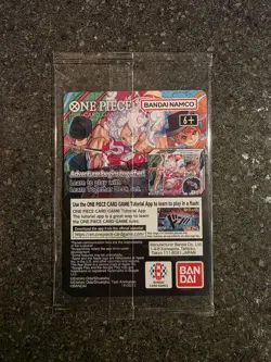 One Piece Monkey D. Luffy US Voyage College Basketball Promo Card Gonzaga SEALED - Image 5