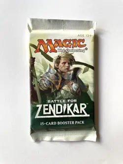 Magic the Gathering -Battle for Zendikar 15-Card Booster Pack - Sealed (English) - Image 1