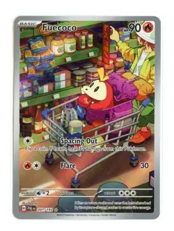 Fuecoco 201/193 Illustration Rare Holo SV02: Paldea Evolved Pokemon TCG LP - Image 1