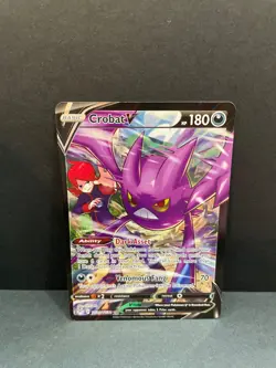 Pokemon TCG NM Crobat V Lost Origin Trainer Gallery TG20/TG30 Holo Ultra Rare NM - Image 1