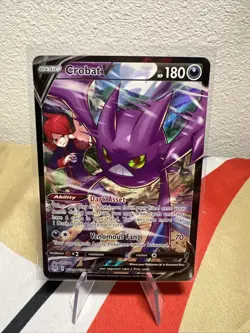 Pokemon TCG Crobat v Lost Origin Trainer Gallery Holo Ultra Rare Card TG20/TG30 - Image 1