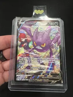 Pokemon TCG Crobat V Lost Origin Trainer Gallery TG20/TG30 Holo Ultra Rare NM - Image 1