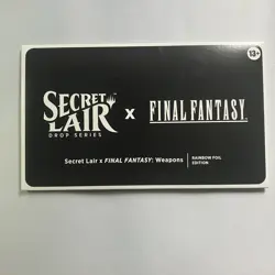SECRET LAIR X FINAL FANTASY: WEAPONS EN FOIL EDITION - Image 2