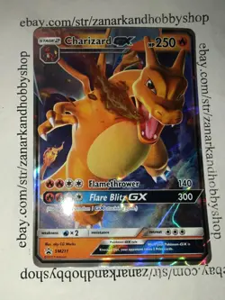 Pokemon Charizard GX- SM211 Black Star Promo NM - Image 2