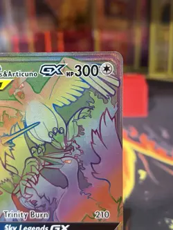 Moltres & Zapdos & Articuno GX - 69/68 Hidden Fates Rainbow Pokemon - NM-LP - Image 3