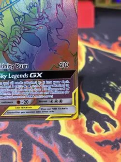 Moltres & Zapdos & Articuno GX - 69/68 Hidden Fates Rainbow Pokemon - NM-LP - Image 4