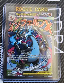 Pokemon Mega Evolutions #023 Promo Holo Mega Charizard X ex - Image 1