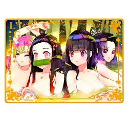 Waifu Anime Cards TCG | Demon Slayer [ METAL CARD ] Nezuko Mitsuri ~ Sexy Hentai - Image 1