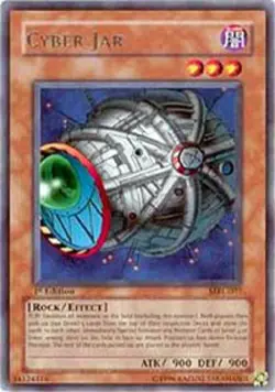 Moderately Played, English Yu Gi Oh Cyber Jar - MRL-077 - Rare - Unlimited Editi - Image 1
