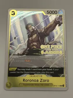 OnePiece TCG - Roronoa Zoro OP10-113 (Judge Pack Vol. 6) - Image 3