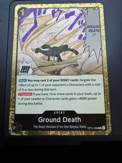 One Piece | Ground Death | OP14-096 | Rare (R) | NM - Image 1