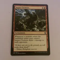 Impact Tremors Dragons of Tarkir Regular - Image 1