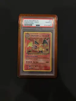 Pokemon Charizard 11/108 Reverse Holo XY Evolutions PSA 10 English - Image 1