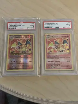 PSA 9 Charizard 11/108 XY Evolutions Holo & Reverse Holo | Pokemon 2016 set - Image 1
