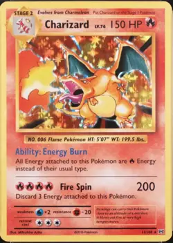 PSA 9 Charizard 11/108 XY Evolutions Holo & Reverse Holo | Pokemon 2016 set - Image 3