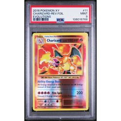 PSA 9 MINT Charizard XY Evolutions Reverse Holo 2016 Pokemon 11/108 - Image 1