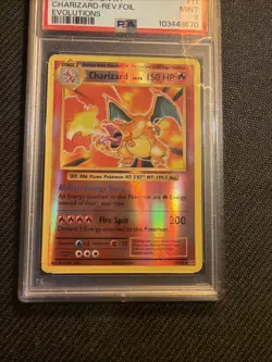 PSA 9 MINT Charizard XY Evolutions Reverse Holo 2016 Pokemon 11/108 - Image 5