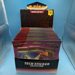 Pokemon Prismatic Evolutions 3 Booster Pack Blister-Tech Sticker Collection x12 - Image 5