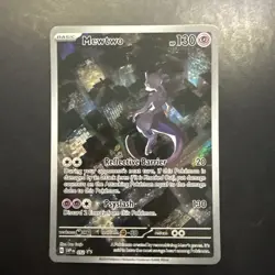 Pokemon Mewtwo SVP 052 Black Star Promo Scarlet and Violet Card - Image 1