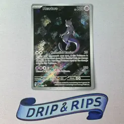 Mewtwo SVP 052 Black Star Promo Scarlet And Violet Pokemon Card Near Mint - Image 1