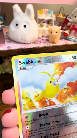 Pokemon TCG Swablu (Shiny) LV.16 SH5 Platinum Reverse Holo: MP. Free Shipping! - Image 2
