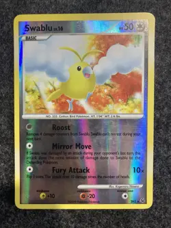 Pokemon TCG - Swablu (Shiny) (SH5) Platinum - Reverse Holo - MP - Image 1