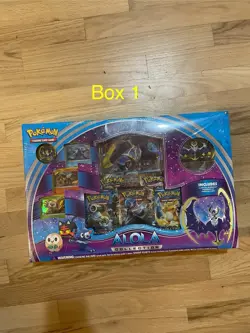 Pokemon TCG Sun & Moon Alola Collection Box - Lunala - New Factory Sealed - Image 1