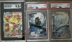 PSA/SGC Graded Vintage, 151, Black Bolt Assorted Lot of 11 Pokemon Cards Holo - Image 3
