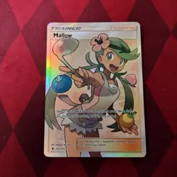 Mallow Full Art 145/145 Sm-Guardians Rising Holo Ultra Rare Pokemon TCG NM/LP - Image 1
