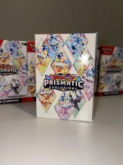 X5 Pokemon Prismatic Evolutions Booster Bundle Empty Boxes *BOX ONLY* - Image 4