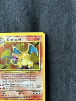 Pokemon CHARIZARD TCG Base Set 4/102 Holo Rare LP CONDITION!! - Image 5