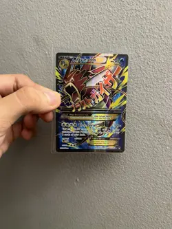 Pokemon M Gyarados EX TCG Full Art Holo Ultra Rare Card 115/122 Breakpoint LP - Image 1