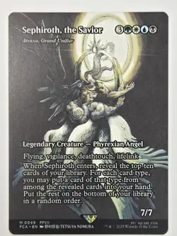 Sephiroth, the Savior - Atraxa, Grand Unifier (Showcase) Final Fantasy # 49 - Image 1