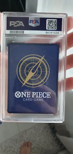 One Piece TCG Promo Monkey D Luffy P-043 weekly Shonen Jump PSA 10 CARD - Image 2