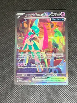 Iron Valiant ex 249/182 SIR - Paradox Rift Pokemon Card - NM - Image 1