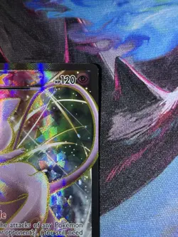 Pokemon TCG Mew EX XY126 XY Full Art Promo Holo Black Star EX Card - Image 5