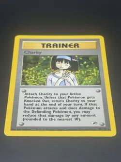 Pokemon TCG Charity Gym Heroes Trainer Unlimited Rare Card 99/132 1999-2000 WOTC - Image 3