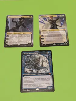 MTG Showcase Kaldheim 25 NM Card Lot:Mistgate Pathway,varragoth Bloodsky, Orvar - Image 2