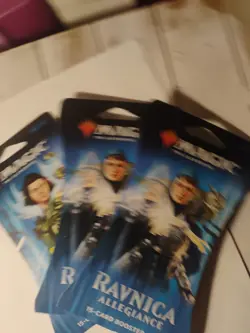 3 X MTG Ravnica Allegiance Booster Pack - New English Sealed Magic The Gathering - Image 2