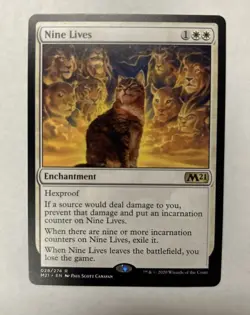 Nine Lives Core Set 2021 Regular Mtg Magic The Gathering - Image 1