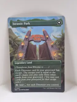 Welcome to . . . Universes Beyond: Jurassic Park Regular 0007 NM JL - Image 1