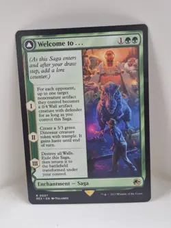 Welcome to . . . Universes Beyond: Jurassic Park Regular 0007 NM JL - Image 2