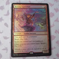 MTG Hexing Squelcher 145 Lorwyn Eclipsed FOIL - NM Unplayed - FREE Shipping - Image 1