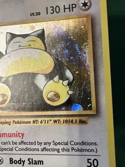 Pokemon TCG Snorlax XY179 Holo DOUBLE SWIRL! 🌀🌀XY Promo LP-P - Image 5