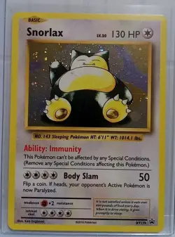 Snorlax Holo XY179 - XY Black Star Promo - Pokemon TCG - Image 1
